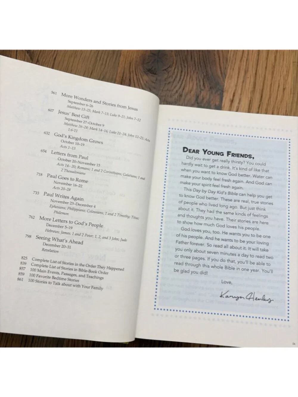 Day by Day Kid's Bible : The Bible for Young Readers by Karyn Henley (2002,...